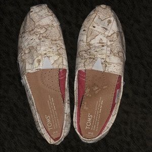 World Map Print Toms